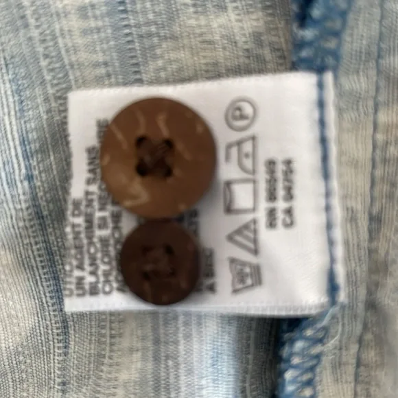 Tommy Bahama Blue Floral Men's Shirt - Picture 4 of 5